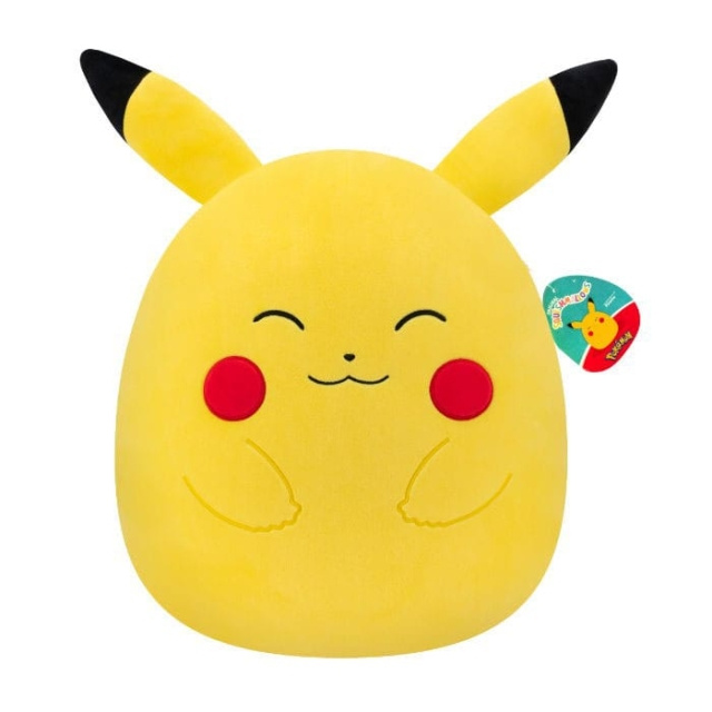 Squishmallows 35 cm Pokémon Happy Pikachu (SQPK00067) i gruppen LEGETØJ, BØRN & BABY / Babyleg (0-3 år) / Tøjdyr hos TP E-commerce Nordic AB (D40752)
