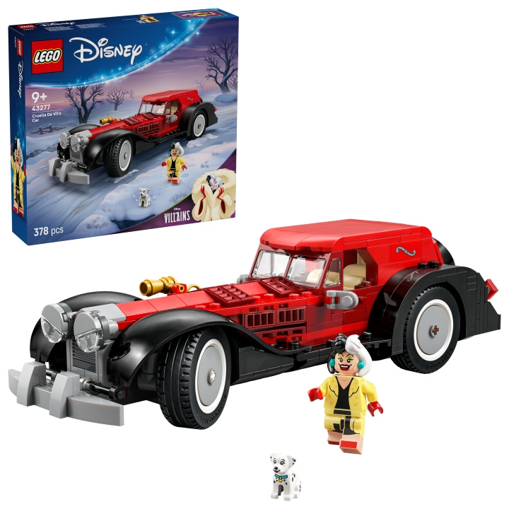 LEGO Disney Classic – Cruella De Vils bil (43277) i gruppen LEGETØJ, BØRN & BABY / Legetøj / Bygge legesager / Lego hos TP E-commerce Nordic AB (D40754)