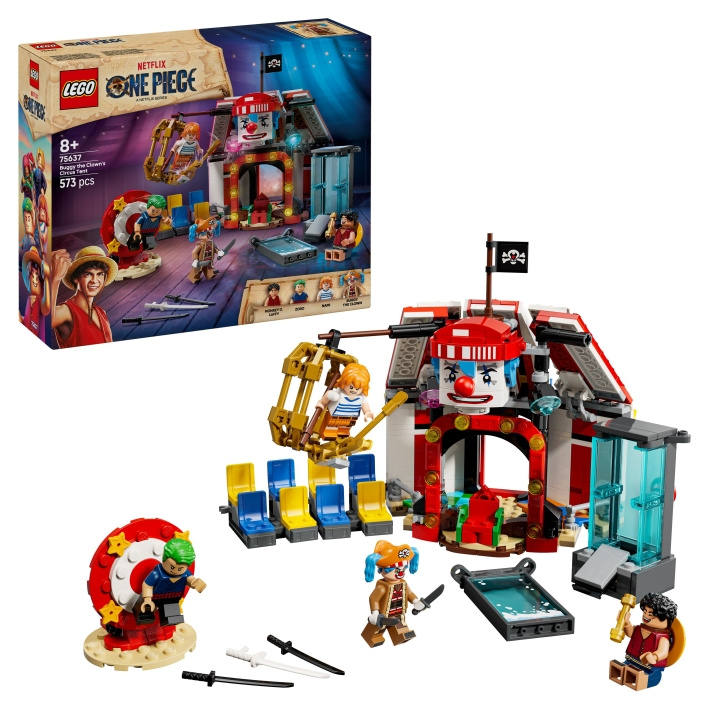 LEGO ONE PIECE – Buggy the Clowns cirkustelt (75637) i gruppen LEGETØJ, BØRN & BABY / Legetøj / Bygge legesager / Lego hos TP E-commerce Nordic AB (D40757)