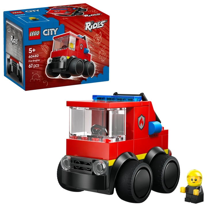 LEGO LEGO City – Brandbil (60482) i gruppen LEGETØJ, BØRN & BABY / Legetøj / Bygge legesager / Lego hos TP E-commerce Nordic AB (D40760)