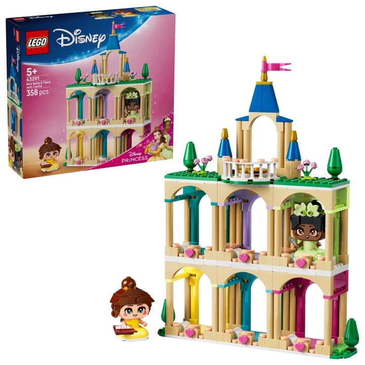 LEGO Disney Princess – Mini Belle & Tiana med slot (43291) i gruppen LEGETØJ, BØRN & BABY / Legetøj / Bygge legesager / Lego hos TP E-commerce Nordic AB (D40763)