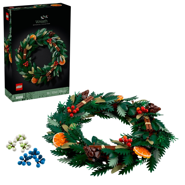 LEGO Botanicals - Krans (10340) i gruppen LEGETØJ, BØRN & BABY / Legetøj / Bygge legesager / Lego hos TP E-commerce Nordic AB (D40769)