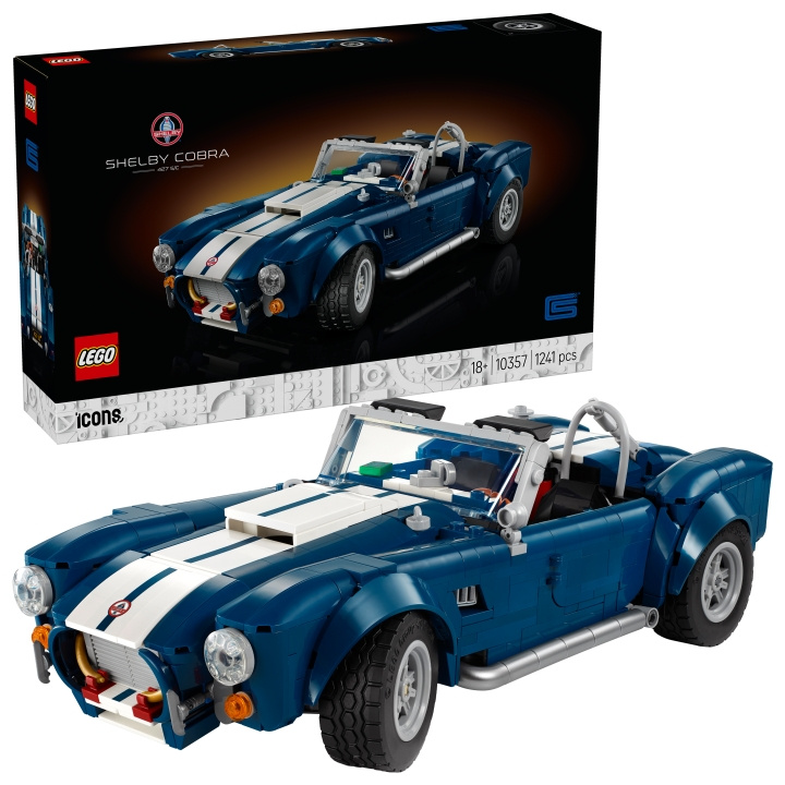 LEGO Icons – Shelby Cobra 427 S/C (10357) i gruppen LEGETØJ, BØRN & BABY / Legetøj / Bygge legesager / Lego hos TP E-commerce Nordic AB (D40775)