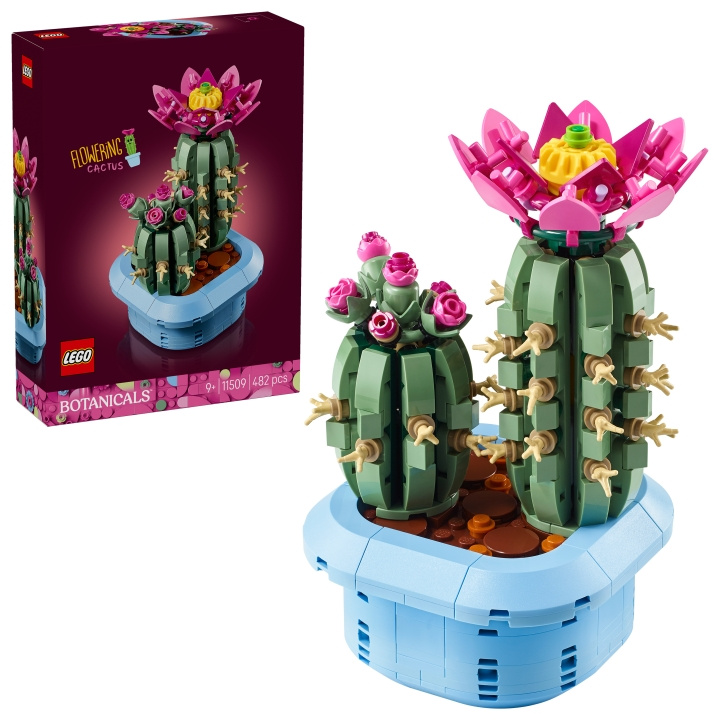 LEGO Botanicals – Blomstrende kaktus (11509) i gruppen LEGETØJ, BØRN & BABY / Legetøj / Bygge legesager / Lego hos TP E-commerce Nordic AB (D40778)