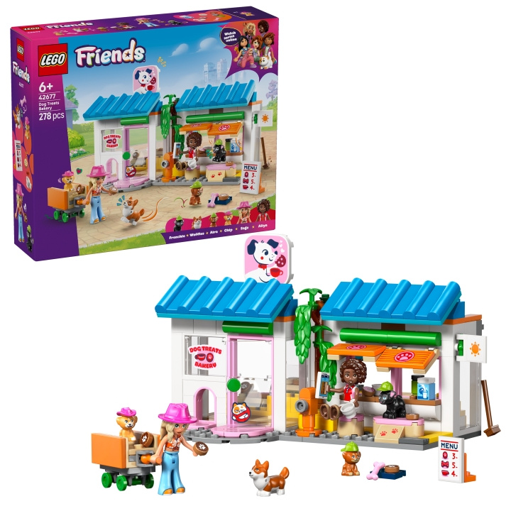 LEGO LEGO Friends – Hundesnacks-bageri (42677) i gruppen LEGETØJ, BØRN & BABY / Legetøj / Bygge legesager / Lego hos TP E-commerce Nordic AB (D40780)