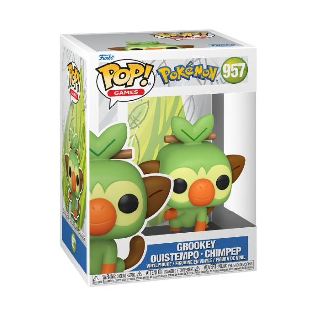 Funko Pop! Pokémon Grookey (70976) i gruppen LEGETØJ, BØRN & BABY / Legetøj / Figurer, miniaturer og tilbehør hos TP E-commerce Nordic AB (D40788)