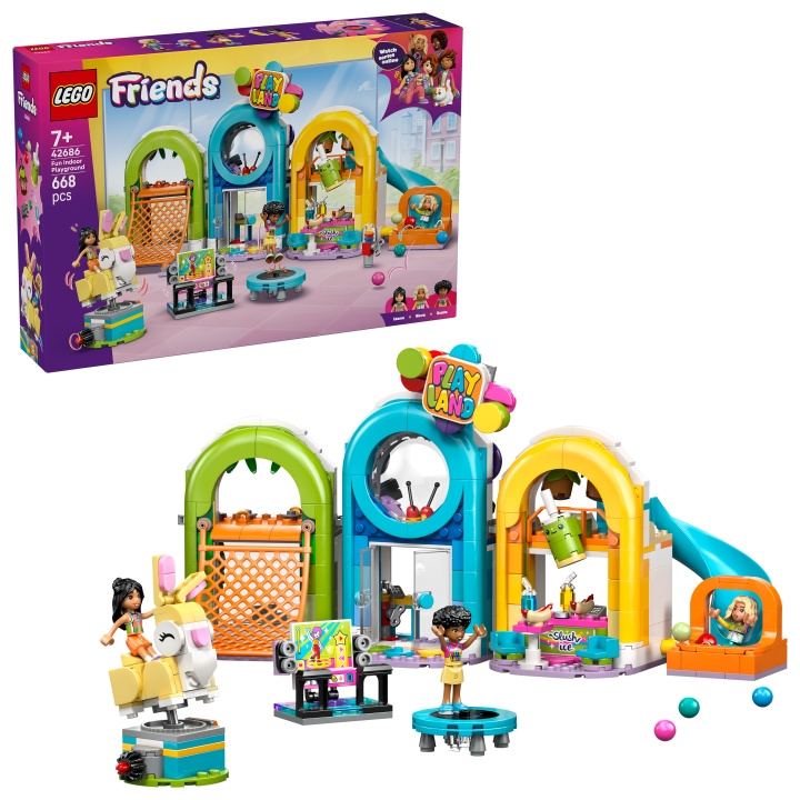LEGO LEGO Friends – Sjov indendørs legeplads (42686) i gruppen LEGETØJ, BØRN & BABY / Legetøj / Bygge legesager / Lego hos TP E-commerce Nordic AB (D40793)
