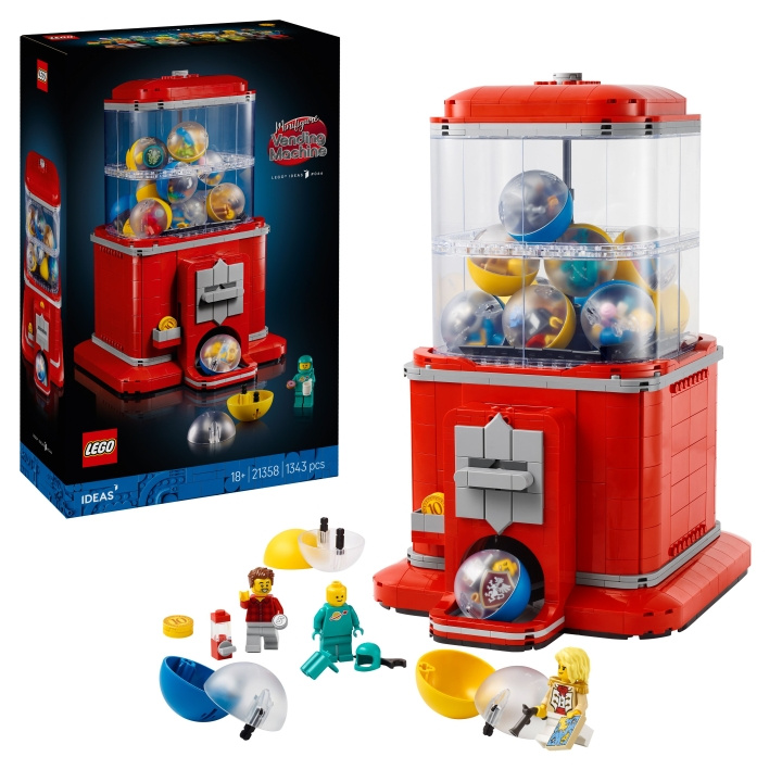 LEGO Idéer – Minifigur-automat (21358) i gruppen LEGETØJ, BØRN & BABY / Legetøj / Bygge legesager / Lego hos TP E-commerce Nordic AB (D40797)