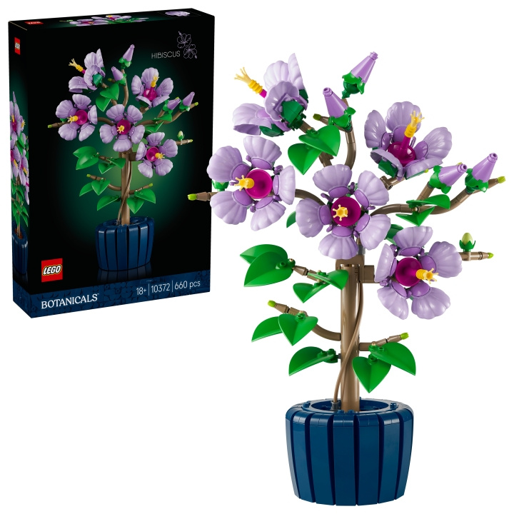 LEGO Botanicals – Hibiscus (10372) i gruppen LEGETØJ, BØRN & BABY / Legetøj / Bygge legesager / Lego hos TP E-commerce Nordic AB (D40799)