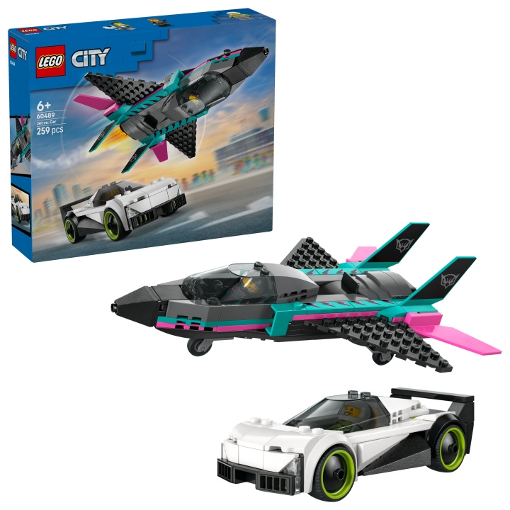 LEGO LEGO City – Jet mod bil (60489) i gruppen LEGETØJ, BØRN & BABY / Legetøj / Bygge legesager / Lego hos TP E-commerce Nordic AB (D40804)