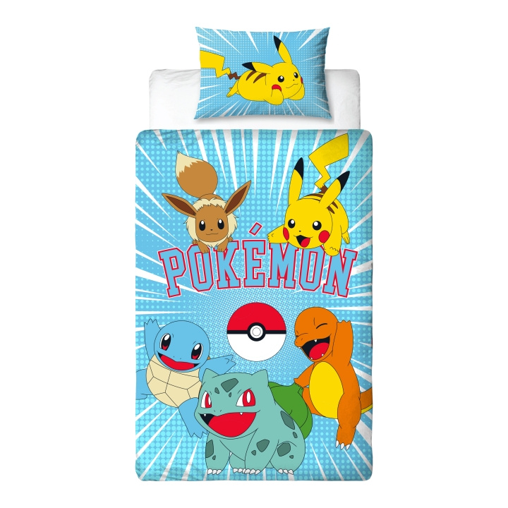 Pokémon – Sengetøjssæt til voksne 140x200 (POK1072) i gruppen HJEM, HUS & HAVE / Interiør / Sengetøj hos TP E-commerce Nordic AB (D40808)
