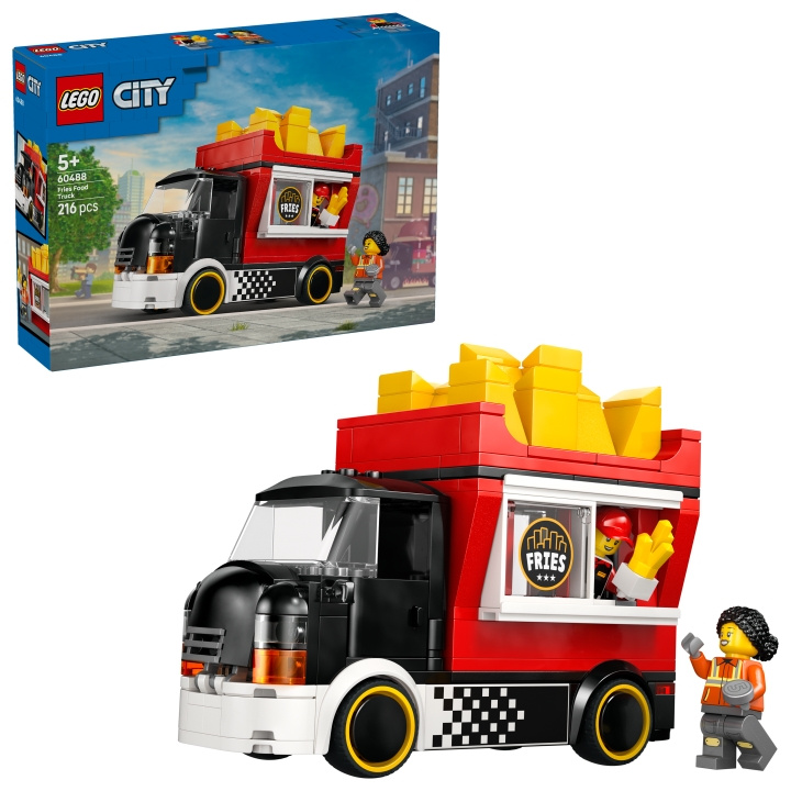 LEGO LEGO City – Pommes frites-madvogn (60488) i gruppen LEGETØJ, BØRN & BABY / Legetøj / Bygge legesager / Lego hos TP E-commerce Nordic AB (D40833)