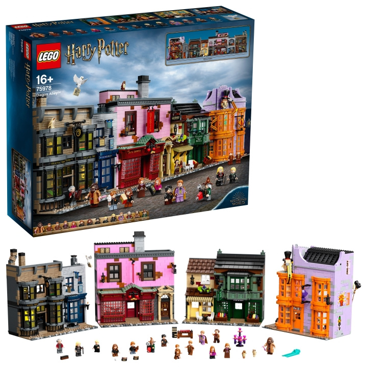 LEGO LEGO™ - Diagon Alley™ (75978) i gruppen LEGETØJ, BØRN & BABY / Legetøj / Bygge legesager / Lego hos TP E-commerce Nordic AB (D40839)