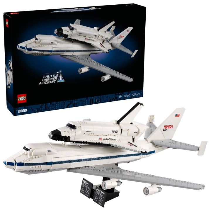 LEGO Icons – Shuttle Carrier Aircraft (10360) i gruppen LEGETØJ, BØRN & BABY / Legetøj / Bygge legesager / Lego hos TP E-commerce Nordic AB (D40846)