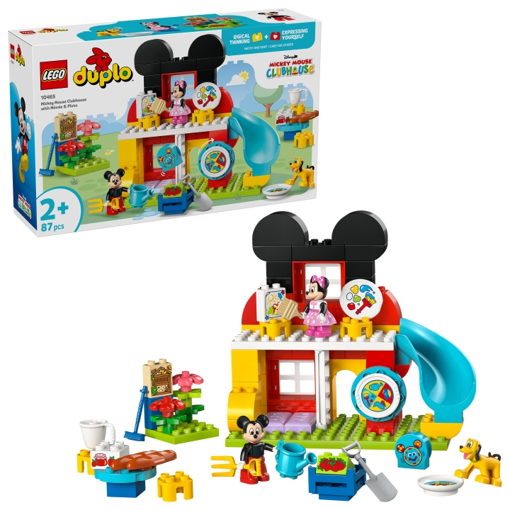 LEGO DUPLO Disney™ – Mickey Mouse Clubhouse med Minnie og Pluto (10465) i gruppen LEGETØJ, BØRN & BABY / Legetøj / Bygge legesager / Lego hos TP E-commerce Nordic AB (D40866)