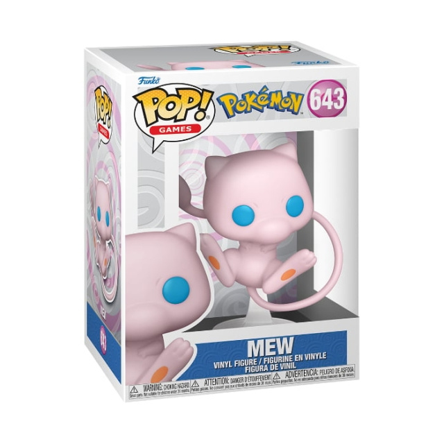 Funko Pop! Pokémon Mew (74221) i gruppen LEGETØJ, BØRN & BABY / Legetøj / Figurer, miniaturer og tilbehør hos TP E-commerce Nordic AB (D40876)