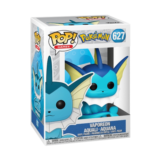 Funko Pop! Pokémon Vaporeon (EMEA) – 63697 i gruppen LEGETØJ, BØRN & BABY / Legetøj / Figurer, miniaturer og tilbehør hos TP E-commerce Nordic AB (D40897)