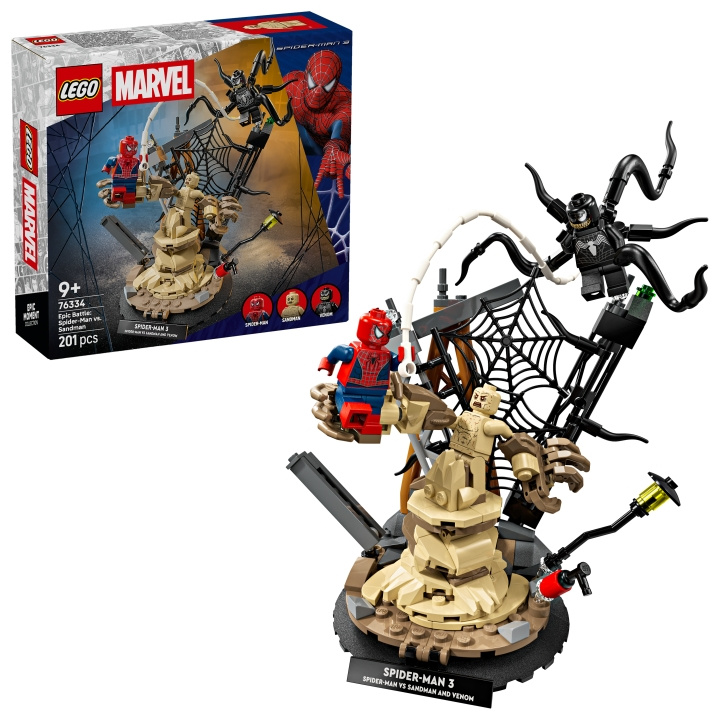 LEGO Superhelte – Episk kamp: Spider-Man mod Sandman (76334) i gruppen LEGETØJ, BØRN & BABY / Legetøj / Bygge legesager / Lego hos TP E-commerce Nordic AB (D40906)