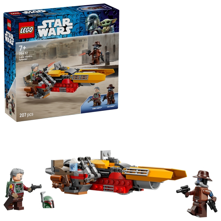 LEGO Star Wars™ – Cobb Vanths speeder (75437) i gruppen LEGETØJ, BØRN & BABY / Legetøj / Bygge legesager / Lego hos TP E-commerce Nordic AB (D40919)