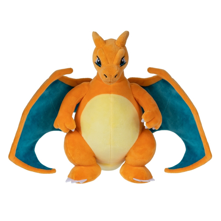 Pokémon 30 cm Charizard-plysdyr – eksklusiv udgave (PKW3723) i gruppen LEGETØJ, BØRN & BABY / Babyleg (0-3 år) / Tøjdyr hos TP E-commerce Nordic AB (D40931)
