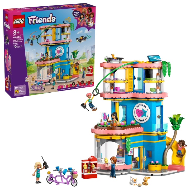 LEGO LEGO Friends – Heartlake City Friends Club House (42689) i gruppen LEGETØJ, BØRN & BABY / Legetøj / Bygge legesager / Lego hos TP E-commerce Nordic AB (D40937)