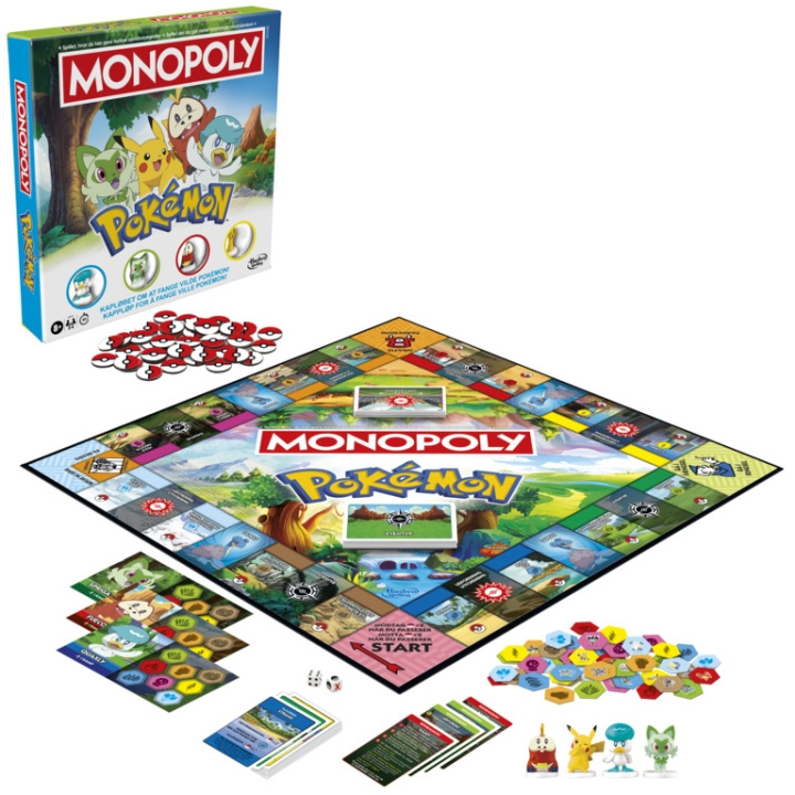Pokémon Monopoly (Matador) (DK/NO) (G0716) i gruppen LEGETØJ, BØRN & BABY / Spil / Bordspil hos TP E-commerce Nordic AB (D40938)