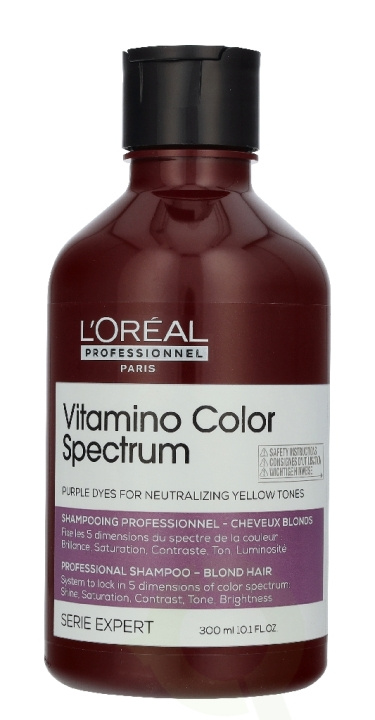 L\'Oreal Vitamino Color Spectrum Purple Dyes Shampoo 300 ml i gruppen SKØNHED & HELSE / Hår og styling / Hårpleje / Shampoo hos TP E-commerce Nordic AB (D40982)