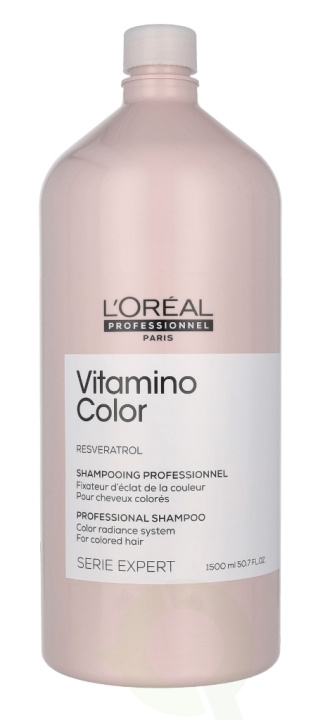L\'Oreal Serie Expert Vitamino Color Shampoo 1500 ml i gruppen SKØNHED & HELSE / Hår og styling / Hårpleje / Shampoo hos TP E-commerce Nordic AB (D40991)