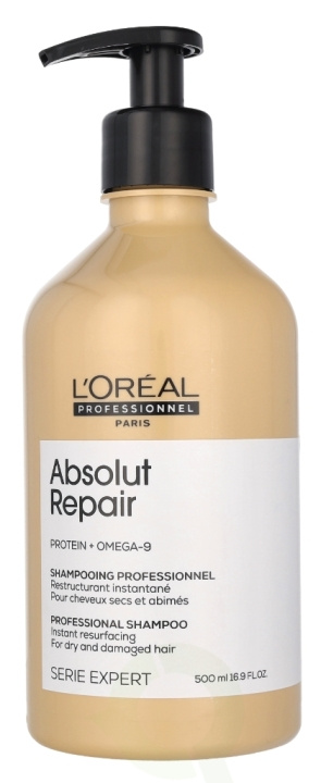L'oréal paris professionnel serie expert absolut repair professional shampoo for dry and damage hair 500ml