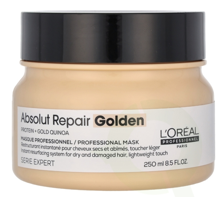 L'Oreal Serie Expert Absolut Repair Golden Mask 250 ml Protein + Gold Quinoa