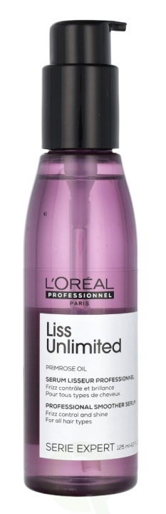 L\'Oreal Serie Expert Liss Unlimited Prof. Smoother Serum 125 ml For All Hair Types i gruppen SKØNHED & HELSE / Hår og styling / Hårpleje / Hårserum hos TP E-commerce Nordic AB (D41002)