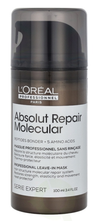 L\'Oreal Absolut Repair Molecular Leave-In Mask 100 ml i gruppen SKØNHED & HELSE / Hår og styling / Hårpleje hos TP E-commerce Nordic AB (D41019)