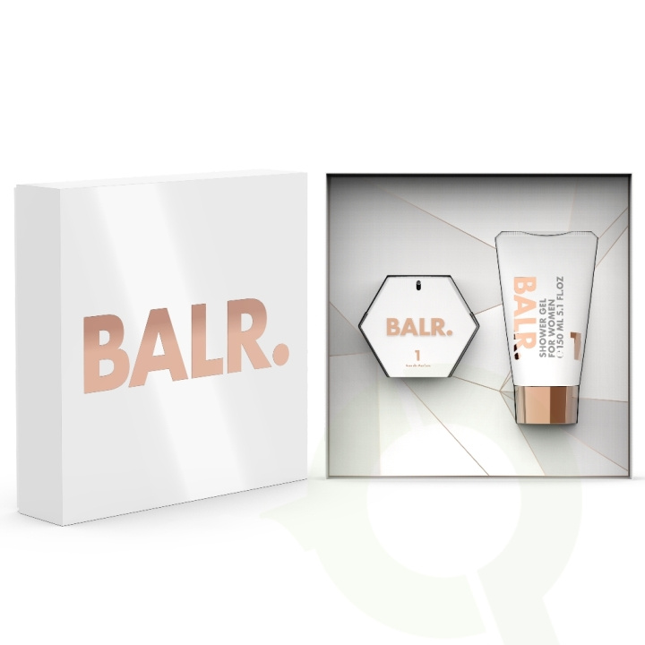 Balr. 1 FOR WOMEN Giftset 200 ml Holidays 21-22 - Edp Spray 50 ml/Shower Gel 150ml i gruppen SKØNHED & HELSE / Gaveæske / Gaveæske til hende hos TP E-commerce Nordic AB (D41039)