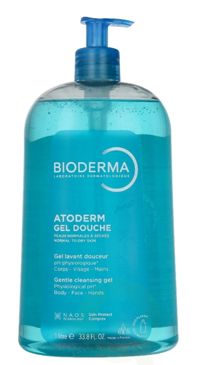 Bioderma Atoderm Gentle Cleansing Gel 1000 ml i gruppen SKØNHED & HELSE / Hudpleje / Ansigt / Rengøring hos TP E-commerce Nordic AB (D41054)