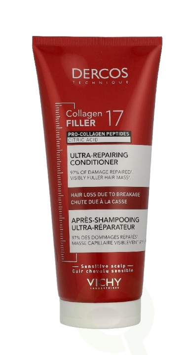 Vichy Dercos Ultra-Repair Conditioner 200 ml i gruppen SKØNHED & HELSE / Hår og styling / Hårpleje / Balsam hos TP E-commerce Nordic AB (D41094)