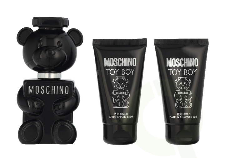 Moschino Toy Boy Giftset 150 ml Edp Spray 50ml/Shower Gel 50/ After Shave Balm 50ml i gruppen SKØNHED & HELSE / Gaveæske / Gaveæske til ham hos TP E-commerce Nordic AB (D41101)