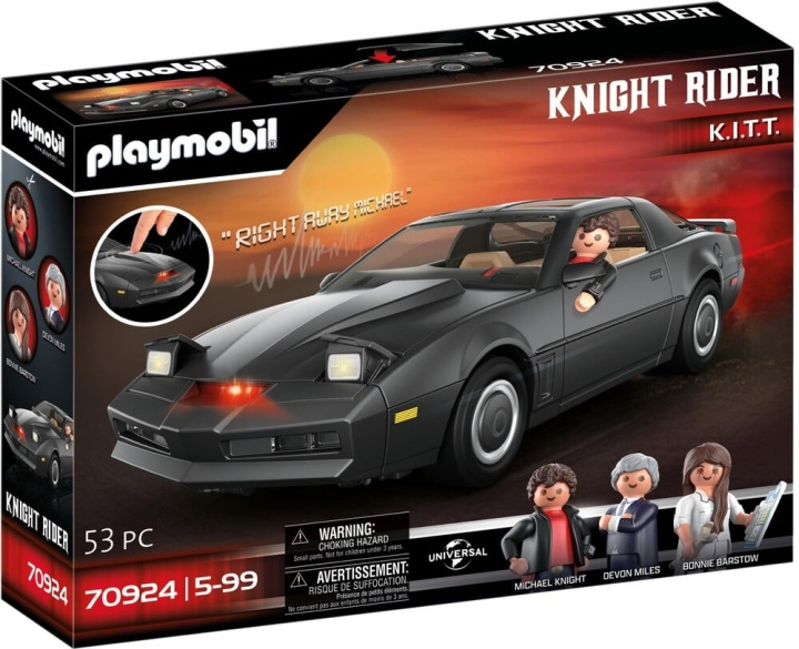 Playmobil Knight Rider – K.I.T.T. (70924) i gruppen LEGETØJ, BØRN & BABY / Legetøj / Legetøjsbiler hos TP E-commerce Nordic AB (D41137)