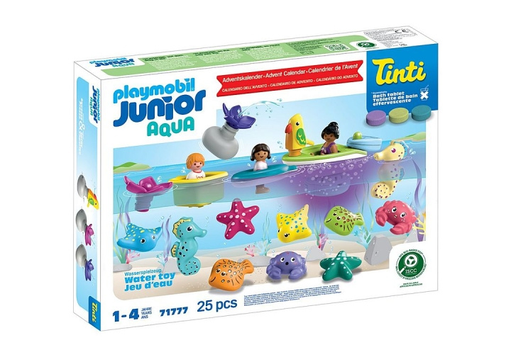Playmobil 71777 - Junior Aqua Colourful Bath Time - Julekalender - Tinti