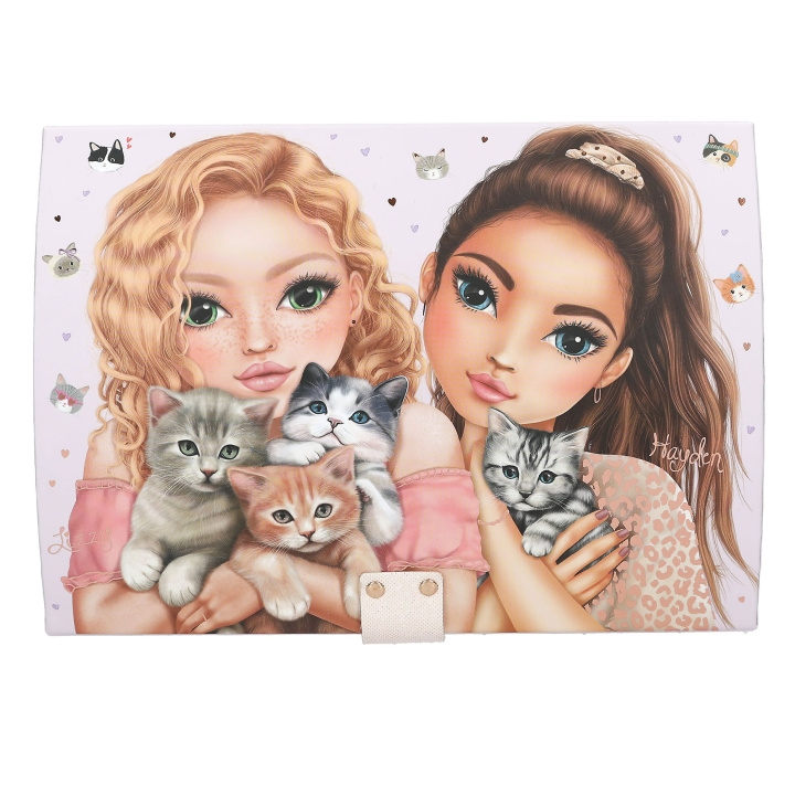 TOPModel TOPModel Stort smykkeskrin med kode og lyd - CAT LOVE - Rose (413578) i gruppen LEGETØJ, BØRN & BABY / Legetøj / Hobbyartikler hos TP E-commerce Nordic AB (D41201)