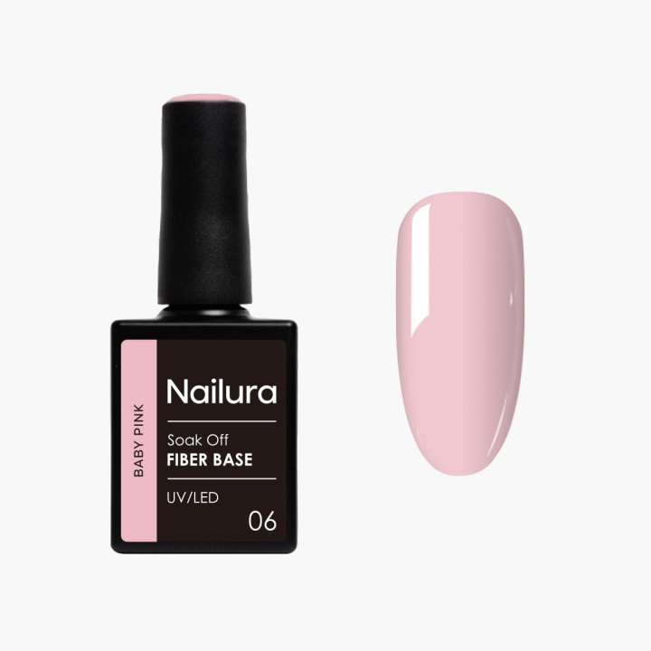 Nailura Fiber Base – Baby Pink – 10 ml i gruppen SKØNHED & HELSE / Manicure / pedicure / Negle kit hos TP E-commerce Nordic AB (D41232)