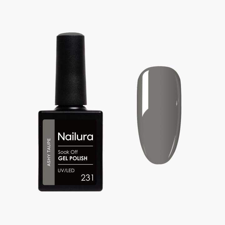 Nailura Gelpolish 231 – Ashy Taupe – 10 ml i gruppen SKØNHED & HELSE / Manicure / pedicure / Neglelak hos TP E-commerce Nordic AB (D41252)