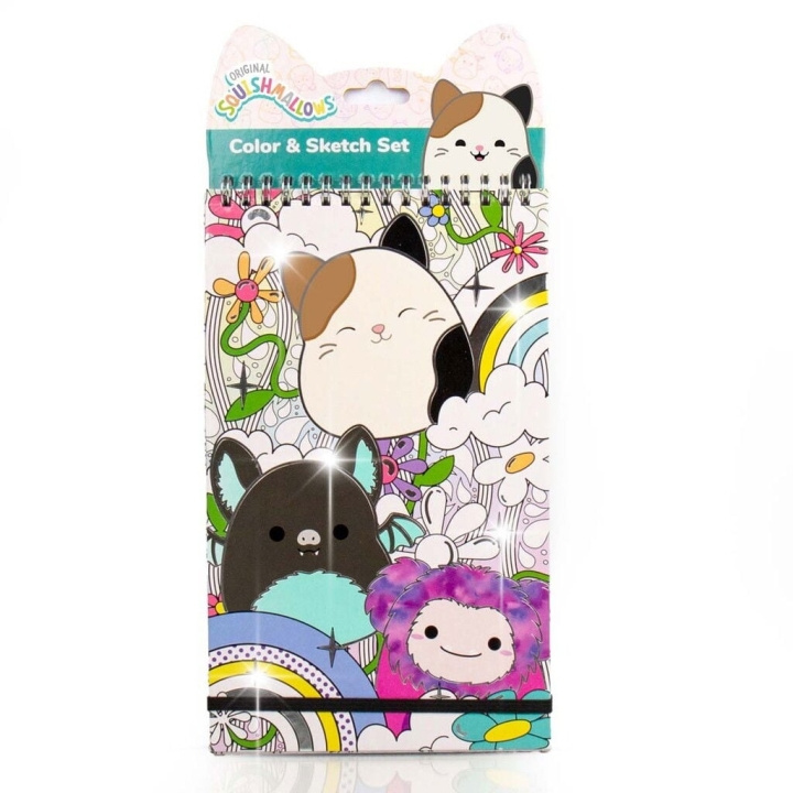 Squishmallows Farve- og skitsebog – (333-232620) i gruppen LEGETØJ, BØRN & BABY / Legetøj / Hobbyartikler hos TP E-commerce Nordic AB (D41339)