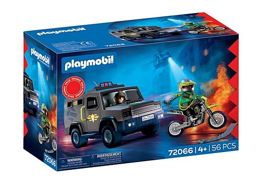 Playmobil Taktisk politienhed (72066) i gruppen LEGETØJ, BØRN & BABY / Legetøj / Figurer, miniaturer og tilbehør hos TP E-commerce Nordic AB (D41351)