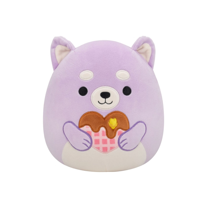 Squishmallows 19 cm Love - Hoyt the Shiba Inu i gruppen LEGETØJ, BØRN & BABY / Babyleg (0-3 år) / Tøjdyr hos TP E-commerce Nordic AB (D41389)