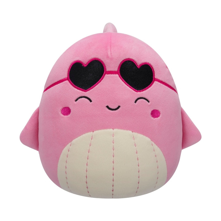 Squishmallows 19 cm Love - Val the Pink Whale i gruppen LEGETØJ, BØRN & BABY / Babyleg (0-3 år) / Tøjdyr hos TP E-commerce Nordic AB (D41390)