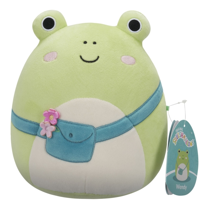 Squishmallows 19 cm P26 – Wendy Frog i gruppen LEGETØJ, BØRN & BABY / Babyleg (0-3 år) / Tøjdyr hos TP E-commerce Nordic AB (D41454)