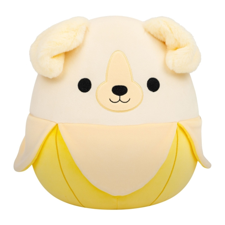 Squishmallows 30 cm P26 – Nate Golden Retriever Banana (260191) i gruppen LEGETØJ, BØRN & BABY / Babyleg (0-3 år) / Tøjdyr hos TP E-commerce Nordic AB (D41457)