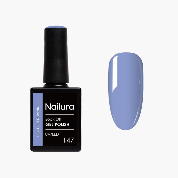 Nailura Gelpolish 147 – Light Periwinkle – 10 ml i gruppen SKØNHED & HELSE / Manicure / pedicure / Neglelak hos TP E-commerce Nordic AB (D41499)