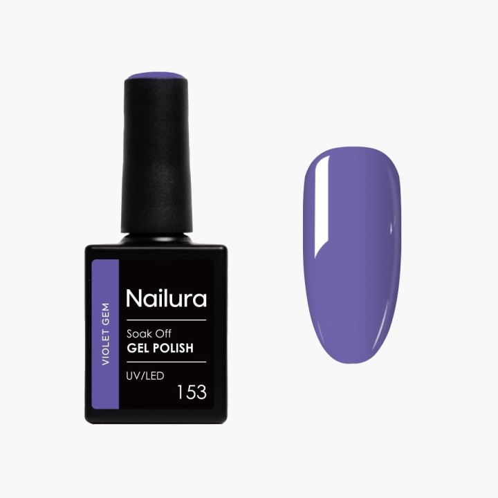 Nailura Gelpolish 153 – Violet Gem – 10 ml i gruppen SKØNHED & HELSE / Manicure / pedicure / Neglelak hos TP E-commerce Nordic AB (D41500)