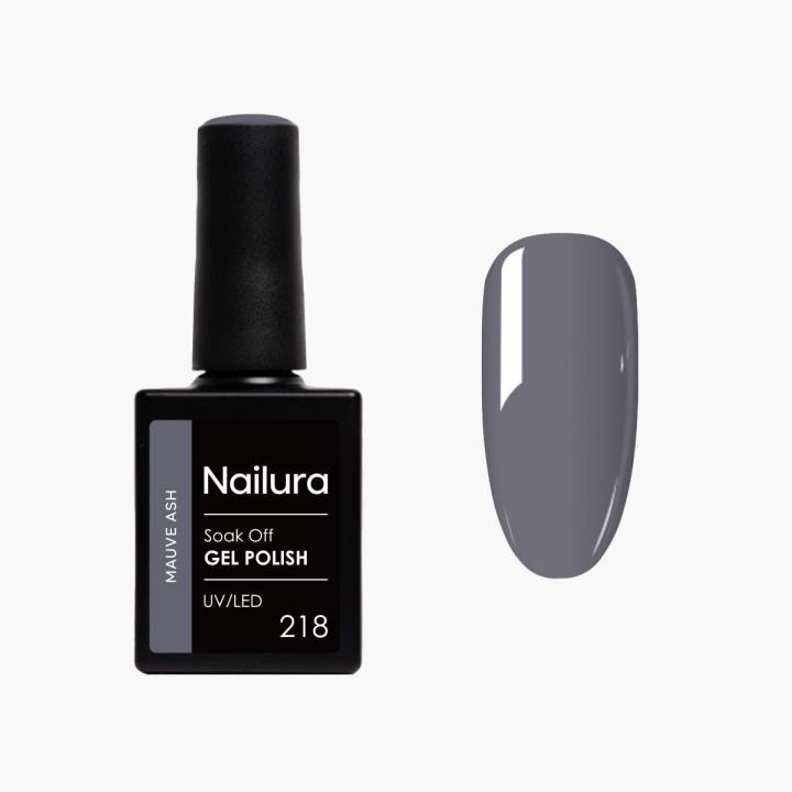 Nailura Gel Polish 218 – Mauve Ash – 10 ml billede